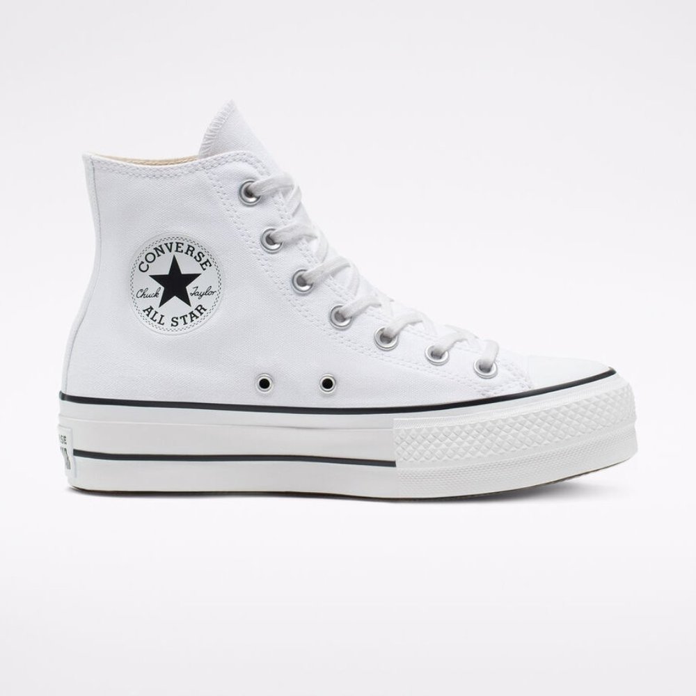 Canvas Platform Chuck Taylor All Stars Size 7
